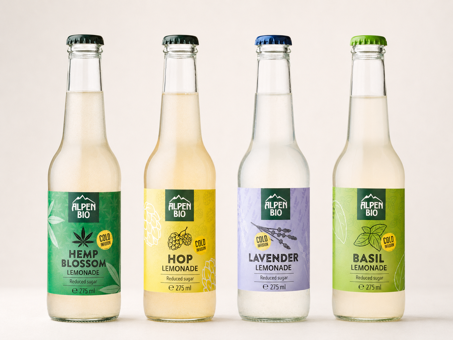 Alpenbio organic lemonade concept